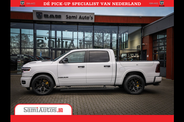 Dodge Ram 1500 Limited Night High Output 540HP 706Nm | Massage + Full Option | De Meest Luxe en Volle Pick-Up in zijn Klasse | Comfortabele Dubbele Cabine met Royale 5 Zitplaatsen | BPM vrij | Nu Leverbaar uit Voorraad | Voorraad Nr 2352 - 7649