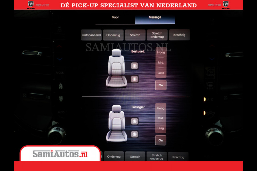 Dodge Ram 1500 Limited Night High Output 540HP 706Nm | Massage + Full Option | De Meest Luxe en Volle Pick-Up in zijn Klasse | Comfortabele Dubbele Cabine met Royale 5 Zitplaatsen | BPM vrij | Nu Leverbaar uit Voorraad | Voorraad Nr 2352 - 7649