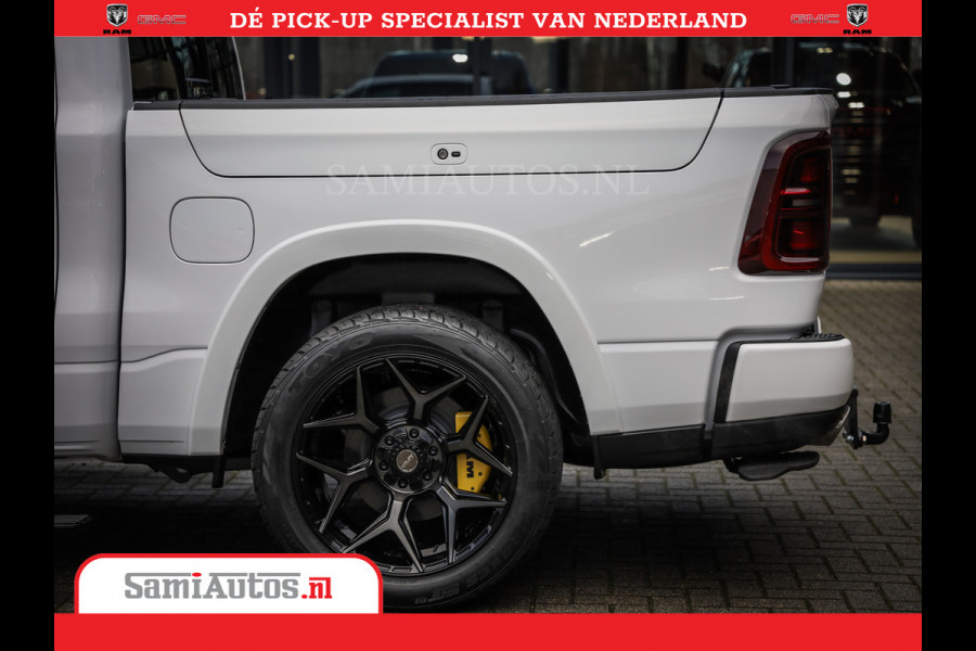 Dodge Ram 1500 Limited Night High Output 540HP 706Nm | Massage + Full Option | De Meest Luxe en Volle Pick-Up in zijn Klasse | Comfortabele Dubbele Cabine met Royale 5 Zitplaatsen | BPM vrij | Nu Leverbaar uit Voorraad | Voorraad Nr 2352 - 7649
