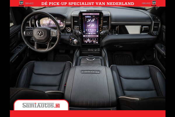 Dodge Ram 1500 Limited Night High Output 540HP 706Nm | Massage + Full Option | De Meest Luxe en Volle Pick-Up in zijn Klasse | Comfortabele Dubbele Cabine met Royale 5 Zitplaatsen | BPM vrij | Nu Leverbaar uit Voorraad | Voorraad Nr 2352 - 7649