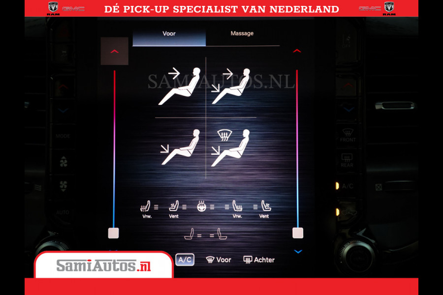 Dodge Ram 1500 Limited Night High Output 540HP 706Nm | Massage + Full Option | De Meest Luxe en Volle Pick-Up in zijn Klasse | Comfortabele Dubbele Cabine met Royale 5 Zitplaatsen | BPM vrij | Nu Leverbaar uit Voorraad | Voorraad Nr 2352 - 7649