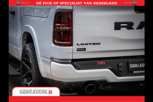 Dodge Ram 1500 Limited Night High Output 540HP 706Nm | Massage + Full Option | De Meest Luxe en Volle Pick-Up in zijn Klasse | Comfortabele Dubbele Cabine met Royale 5 Zitplaatsen | BPM vrij | Nu Leverbaar uit Voorraad | Voorraad Nr 2352 - 7649