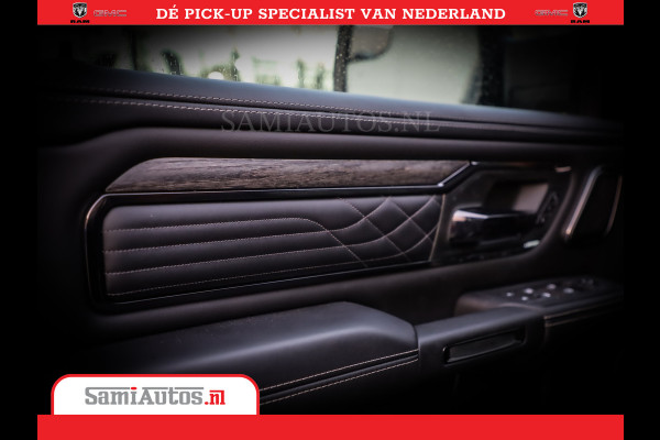 Dodge Ram 1500 Limited Night High Output 540HP 706Nm | Massage + Full Option | De Meest Luxe en Volle Pick-Up in zijn Klasse | Comfortabele Dubbele Cabine met Royale 5 Zitplaatsen | BPM vrij | Nu Leverbaar uit Voorraad | Voorraad Nr 2352 - 7649