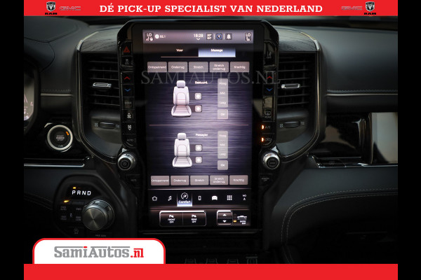Dodge Ram 1500 Limited Night High Output 540HP 706Nm | Massage + Full Option | De Meest Luxe en Volle Pick-Up in zijn Klasse | Comfortabele Dubbele Cabine met Royale 5 Zitplaatsen | BPM vrij | Nu Leverbaar uit Voorraad | Voorraad Nr 2352 - 7649
