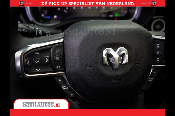 Dodge Ram 1500 Laramie Night | Face Lift | 420Pk 636 Nn | Extra Groot Scherm + Passagiers Scherm | Comfortabele Dubbele Cabine met Royale 5 Zitplaatsen | BPM vrij | Nu Leverbaar uit Voorraad | Voorraad Nr  2220 - 5039