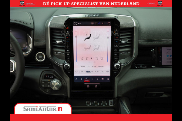 Dodge Ram 1500 Laramie Night | Face Lift | 420Pk 636 Nn | Extra Groot Scherm + Passagiers Scherm | Comfortabele Dubbele Cabine met Royale 5 Zitplaatsen | BPM vrij | Nu Leverbaar uit Voorraad | Voorraad Nr  2220 - 5039