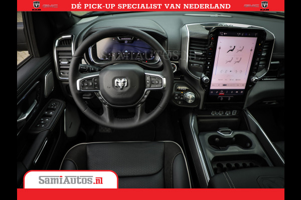 Dodge Ram 1500 Laramie Night | Face Lift | 420Pk 636 Nn | Extra Groot Scherm + Passagiers Scherm | Comfortabele Dubbele Cabine met Royale 5 Zitplaatsen | BPM vrij | Nu Leverbaar uit Voorraad | Voorraad Nr  2220 - 5039