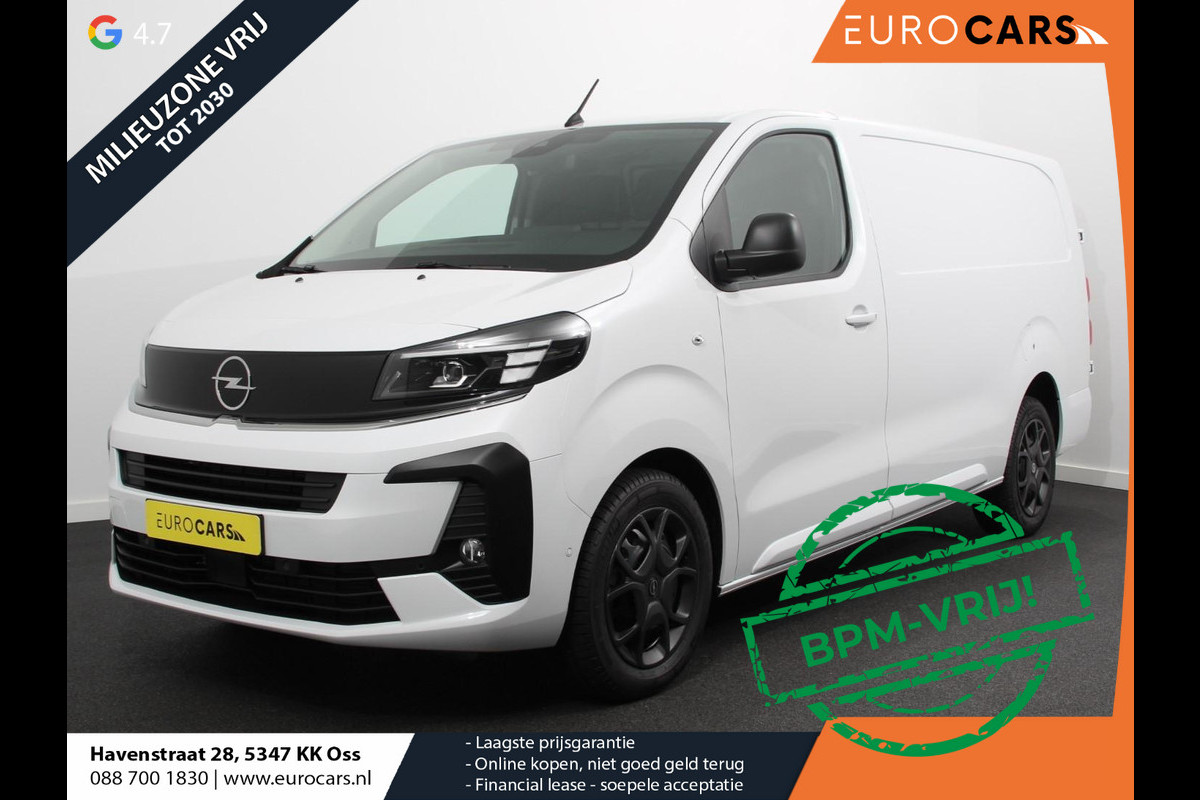 Opel Vivaro 1.5 Diesel 120 S&S L3 DEMO! Apple Carplay / Android Auto Parkeersensoren V+A Trekhaak Camera Navigatie Cruise Control LED koplampen houten afwerking laadruimte Opel Vivaro 1.5 Diesel 120 S&S L3 DEMO! Apple Carplay / Android Auto Parkeersensoren V+A Trekhaak Camera Navigatie Cruise Control LED koplampen houten afwerking laadruimte
