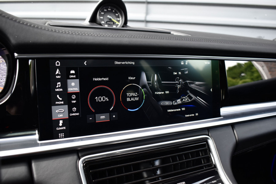 Porsche Panamera Sport Turismo 2.9 4 E-Hybrid Sport Design | Panoramadak | ACC | Bose | Sportuitlaat | 21'' Velgen | Head-Up | CarPlay |