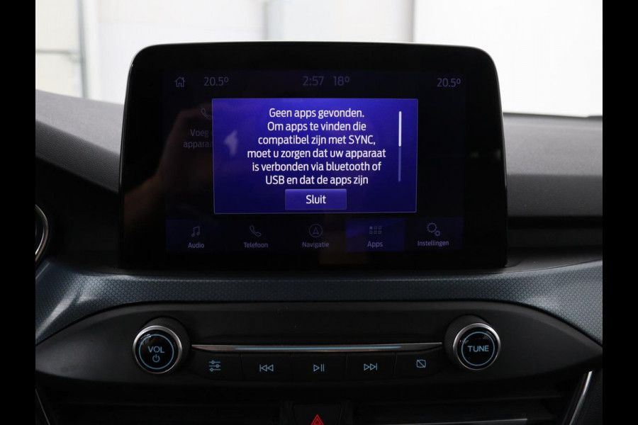 Ford Focus 1.0 EcoBoost Hybrid Active | Leder | Trekhaak | Camera | Carplay | Full LED | Keyless | Navigatie | Climate control