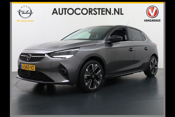 Opel CORSA-E Elegance 50kWh Autom. Two-Tone Apple Carplay Android Auto Navi Ecc Adap.Cruise Control 360° Camera Keyless DAB Led Lmv 17" Verkeersbord detectie Rijstrooksensor Winter-Pakket Parkeer-Pakket Premium-Pakket 1e Eigenaar Origineel Nederlandse Auto Nieuwprijs  €35.000,-