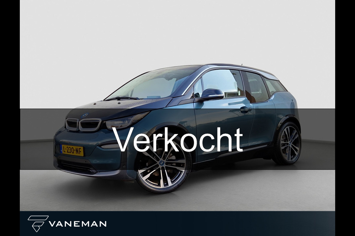 BMW i3 Business Edition Plus 120Ah 42 kWh | Open Dak | Stoelverwarming | LED | Navi | Harman/Kardon | BMW i3 Business Edition Plus 120Ah 42 kWh | Open Dak | Stoelverwarming | LED | Navi | Harman/Kardon |