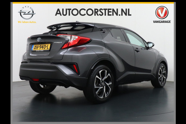 Toyota C-HR 1.8I Hybrid Automaat Voorruit+Stoel+Stuurverwarming Navi Camera Adap. Cruise Control Lane Assist Dynamic Regen/Lichtsensor Keyless Led Lmv 18" Bluetooth Rijstrooksensor Verkeersborddetectie