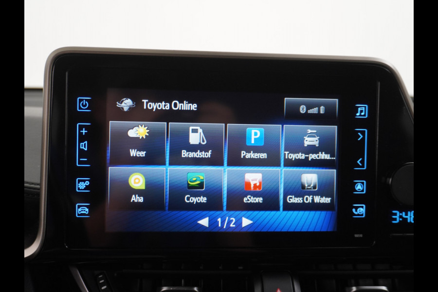 Toyota C-HR 1.8I Hybrid Automaat Voorruit+Stoel+Stuurverwarming Navi Camera Adap. Cruise Control Lane Assist Dynamic Regen/Lichtsensor Keyless Led Lmv 18" Bluetooth Rijstrooksensor Verkeersborddetectie