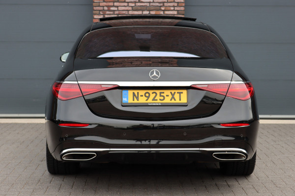 Mercedes-Benz S-Klasse 500 4MATIC Lang AMG Line Aut9 | Achterasbesturing | Luchtvering | Chauffeurspakket | Zonweringspakket | Distronic+ | Entertainment Achter | Massage | Stoelventilatie | Digital Light | HUD | Verwarmd Stuurwiel |