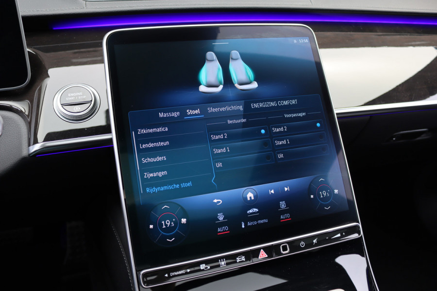 Mercedes-Benz S-Klasse 500 4MATIC Lang AMG Line Aut9 | Achterasbesturing | Luchtvering | Chauffeurspakket | Zonweringspakket | Distronic+ | Entertainment Achter | Massage | Stoelventilatie | Digital Light | HUD | Verwarmd Stuurwiel |