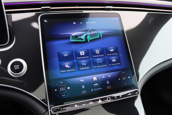 Mercedes-Benz EQE 300 Business Line 89 kWh | Luchtvering | Achterasbesturing | Burmester | Panoramadak | Distronic+ | Leder | Memory | Stuurwiel Verwarmd | Digital Light | Keyless Go |
