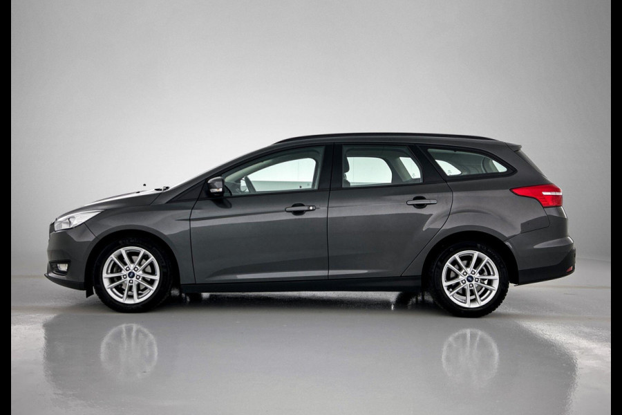Ford FOCUS Wagon 1.0 Lease Edition (NAVIGATIE, CLIMA, PARKEERSENSOREN, STUURBEDIENING, 1e EIGENAAR, GOED ONDERHOUDEN)