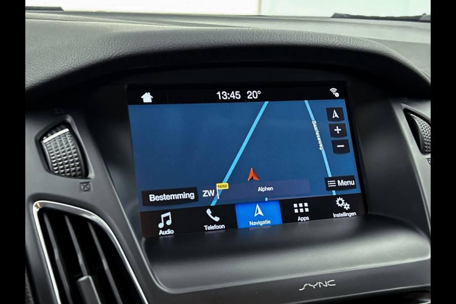 Ford FOCUS Wagon 1.0 Lease Edition (NAVIGATIE, CLIMA, PARKEERSENSOREN, STUURBEDIENING, 1e EIGENAAR, GOED ONDERHOUDEN)
