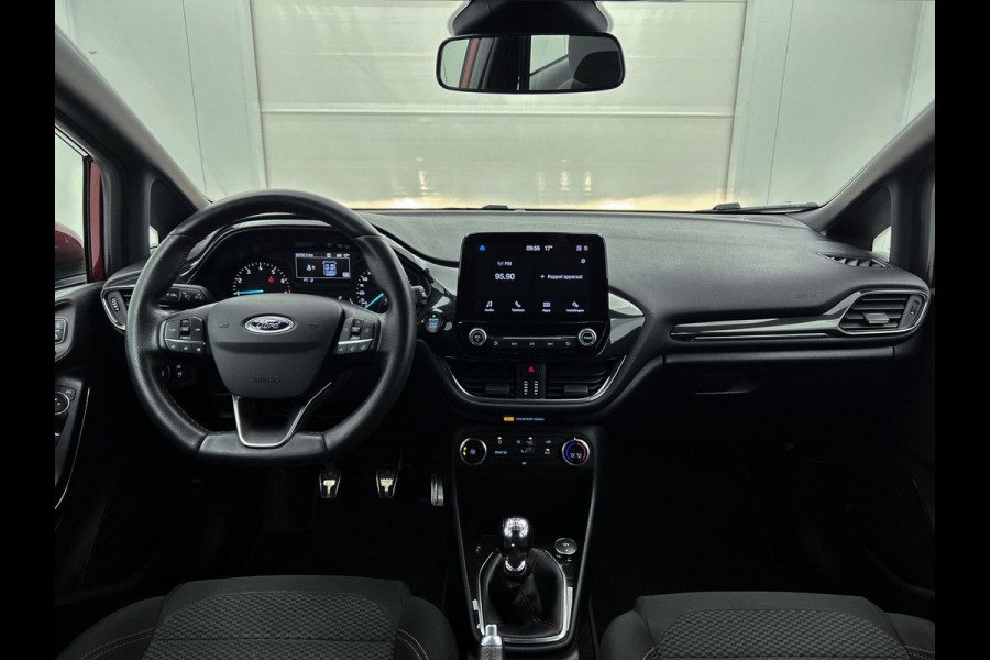 Ford Fiesta 1.0 EcoBoost ST-Line (CARPLAY NAVIGATIE, STUURBEDIENING, PARKEERSENSOREN, 1e EIGENAAR, GOED ONDERHOUDEN)