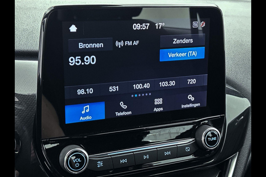 Ford Fiesta 1.0 EcoBoost ST-Line (CARPLAY NAVIGATIE, STUURBEDIENING, PARKEERSENSOREN, 1e EIGENAAR, GOED ONDERHOUDEN)