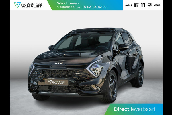 Kia Sportage 1.6 T-GDi Plug-in Hybrid AWD GT-PlusLine | Direct leverbaar  | CarPlay | Stoelkoeling | Stoel-/stuurverwarming | Schuif-/kanteldak | PDC | LED | Navi | Camera | 19''