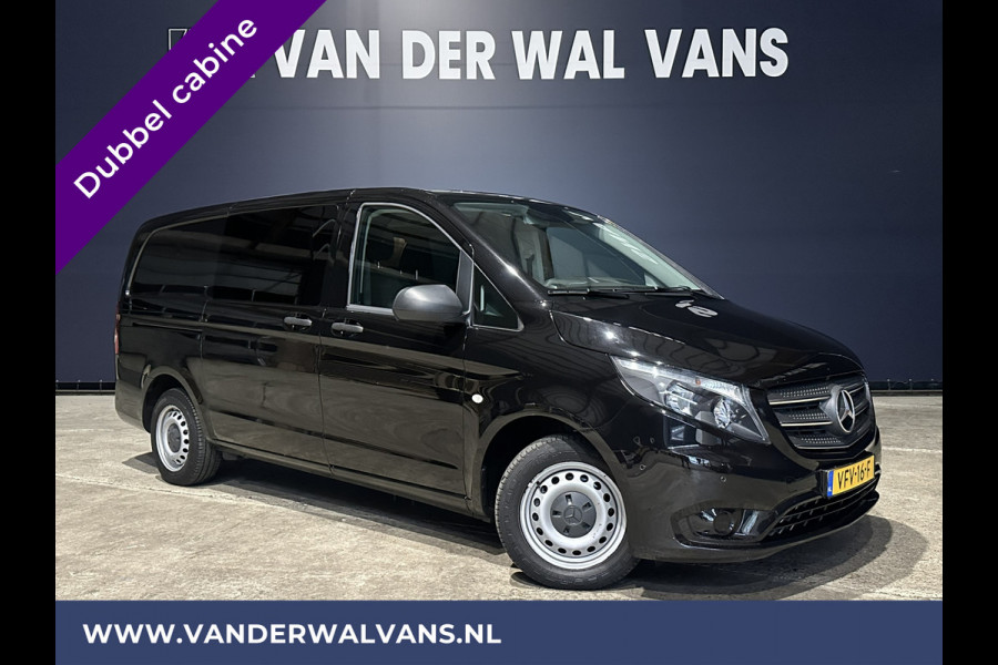 Mercedes-Benz Vito 114 CDI Automaat L2H1 Dubbele cabine Euro6 Airco | Camera | Navigatie | Cruisecontrol 5-Zits, Parkeersensoren, Achterklep