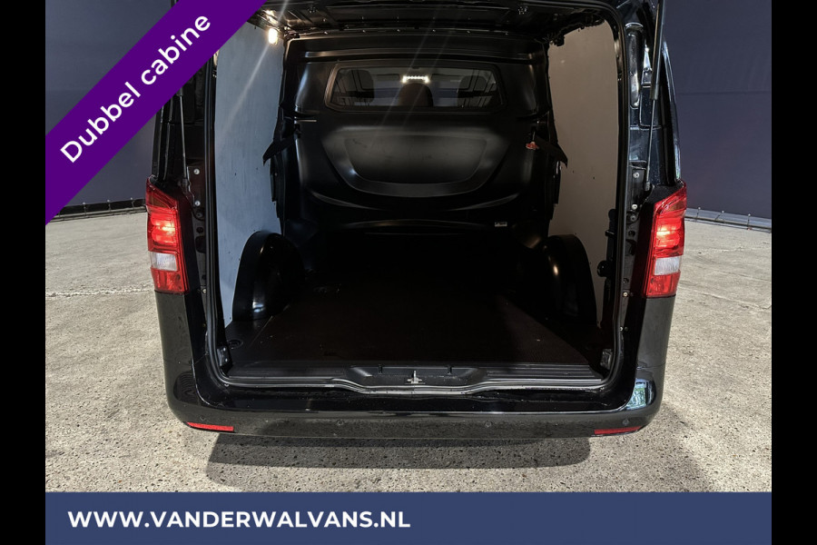 Mercedes-Benz Vito 114 CDI Automaat L2H1 Dubbele cabine Euro6 Airco | Camera | Navigatie | Cruisecontrol 5-Zits, Parkeersensoren, Achterklep