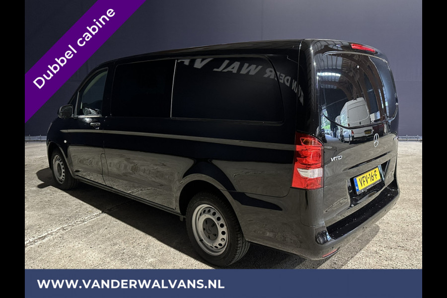 Mercedes-Benz Vito 114 CDI Automaat L2H1 Dubbele cabine Euro6 Airco | Camera | Navigatie | Cruisecontrol 5-Zits, Parkeersensoren, Achterklep