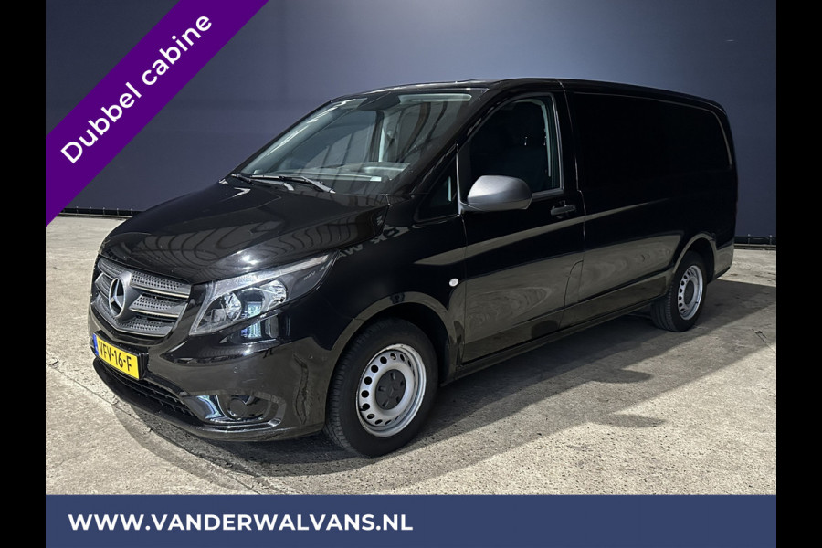 Mercedes-Benz Vito 114 CDI Automaat L2H1 Dubbele cabine Euro6 Airco | Camera | Navigatie | Cruisecontrol 5-Zits, Parkeersensoren, Achterklep