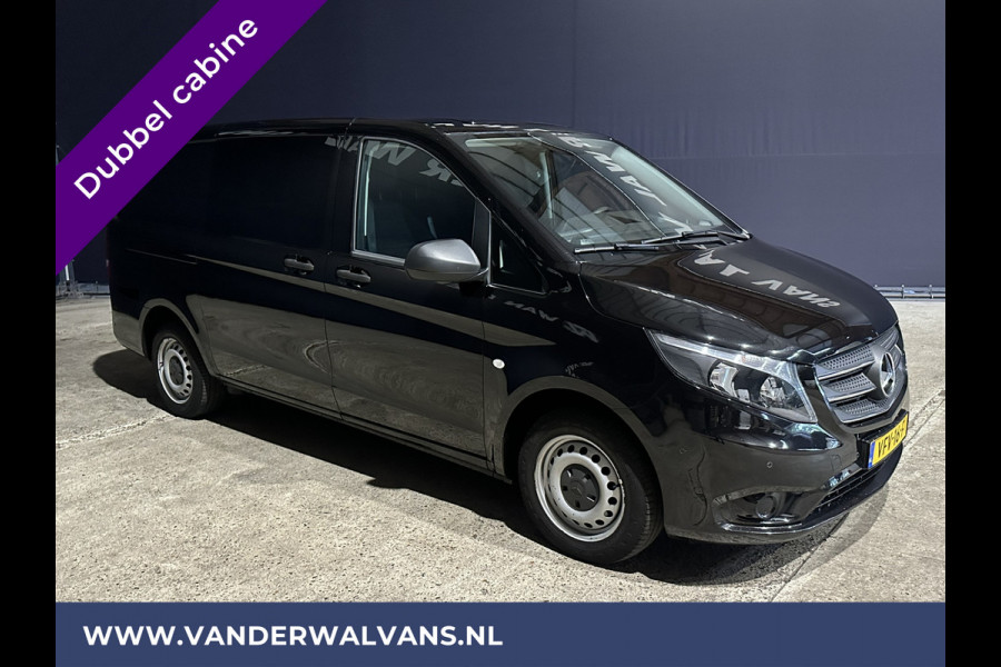 Mercedes-Benz Vito 114 CDI Automaat L2H1 Dubbele cabine Euro6 Airco | Camera | Navigatie | Cruisecontrol 5-Zits, Parkeersensoren, Achterklep