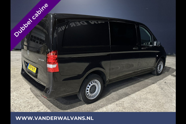 Mercedes-Benz Vito 114 CDI Automaat L2H1 Dubbele cabine Euro6 Airco | Camera | Navigatie | Cruisecontrol 5-Zits, Parkeersensoren, Achterklep