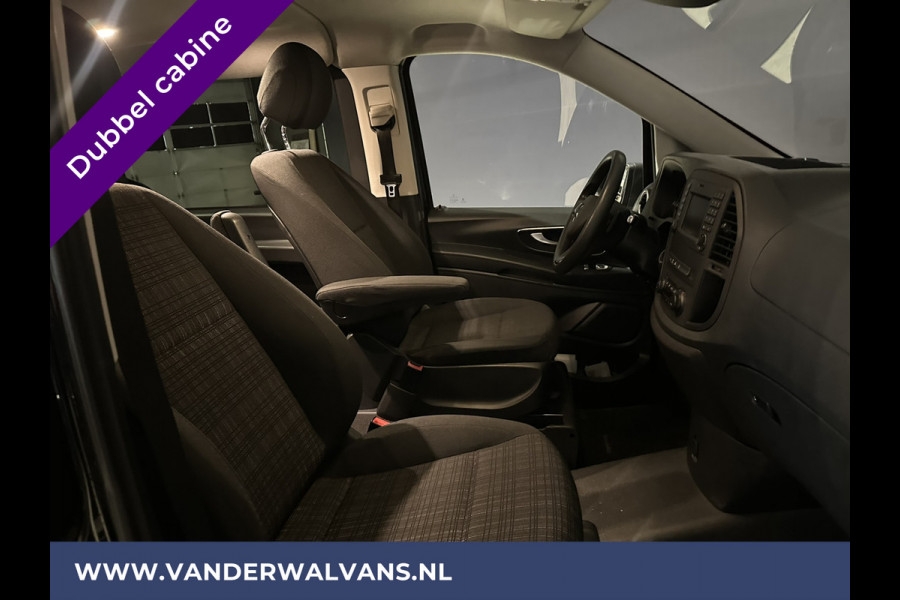 Mercedes-Benz Vito 114 CDI Automaat L2H1 Dubbele cabine Euro6 Airco | Camera | Navigatie | Cruisecontrol 5-Zits, Parkeersensoren, Achterklep