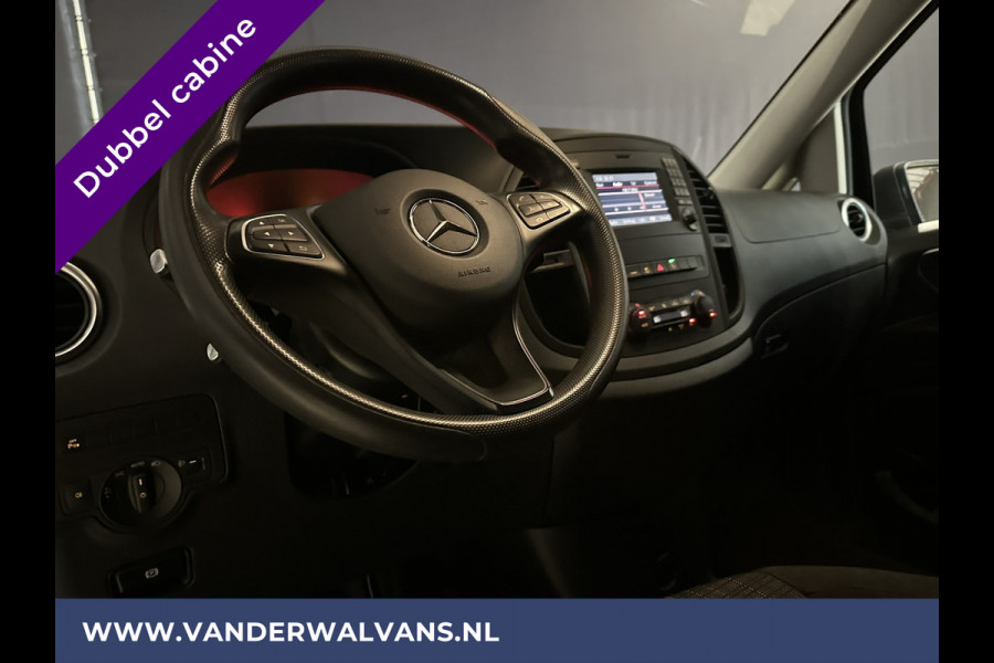 Mercedes-Benz Vito 114 CDI Automaat L2H1 Dubbele cabine Euro6 Airco | Camera | Navigatie | Cruisecontrol 5-Zits, Parkeersensoren, Achterklep