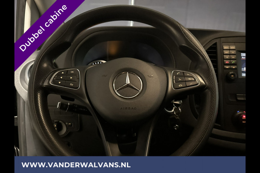 Mercedes-Benz Vito 114 CDI Automaat L2H1 Dubbele cabine Euro6 Airco | Camera | Navigatie | Cruisecontrol 5-Zits, Parkeersensoren, Achterklep