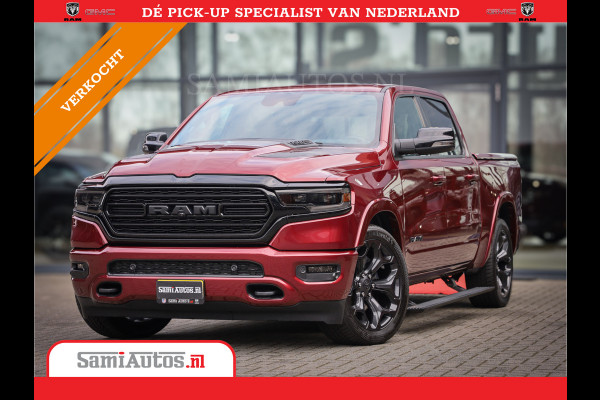 Dodge Ram 1500 Limited Night | 5,7 V8 Hemi | Z.G.A.N | Meest volle Hemi limited uitvoering | Comfortabele Dubbele Cabine met Royale 5 Zitplaatsen |