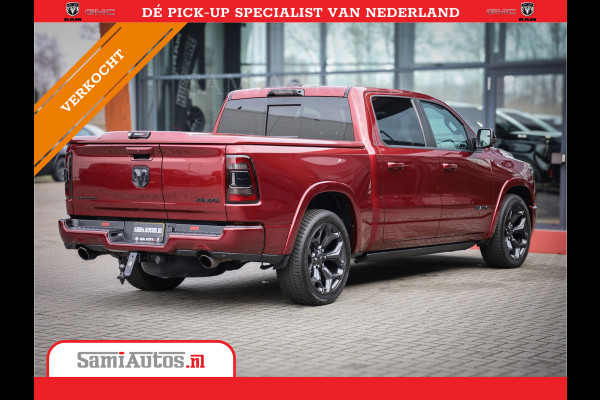 Dodge Ram 1500 Limited Night | 5,7 V8 Hemi | Z.G.A.N | Meest volle Hemi limited uitvoering | Comfortabele Dubbele Cabine met Royale 5 Zitplaatsen |