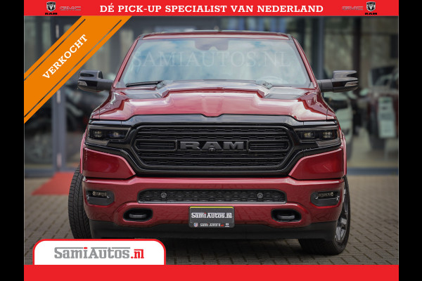Dodge Ram 1500 Limited Night | 5,7 V8 Hemi | Z.G.A.N | Meest volle Hemi limited uitvoering | Comfortabele Dubbele Cabine met Royale 5 Zitplaatsen |
