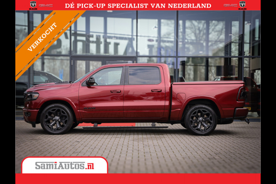 Dodge Ram 1500 Limited Night | 5,7 V8 Hemi | Z.G.A.N | Meest volle Hemi limited uitvoering | Comfortabele Dubbele Cabine met Royale 5 Zitplaatsen |