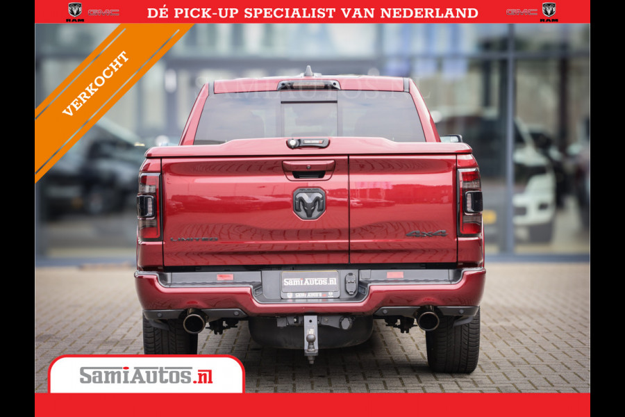 Dodge Ram 1500 Limited Night | 5,7 V8 Hemi | Z.G.A.N | Meest volle Hemi limited uitvoering | Comfortabele Dubbele Cabine met Royale 5 Zitplaatsen |