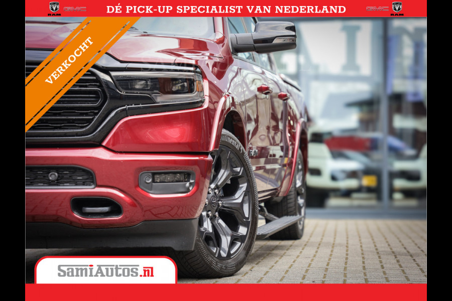 Dodge Ram 1500 Limited Night | 5,7 V8 Hemi | Z.G.A.N | Meest volle Hemi limited uitvoering | Comfortabele Dubbele Cabine met Royale 5 Zitplaatsen |
