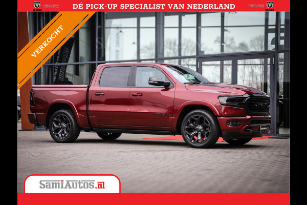 Dodge Ram 1500 Limited Night | 5,7 V8 Hemi | Z.G.A.N | Meest volle Hemi limited uitvoering | Comfortabele Dubbele Cabine met Royale 5 Zitplaatsen |