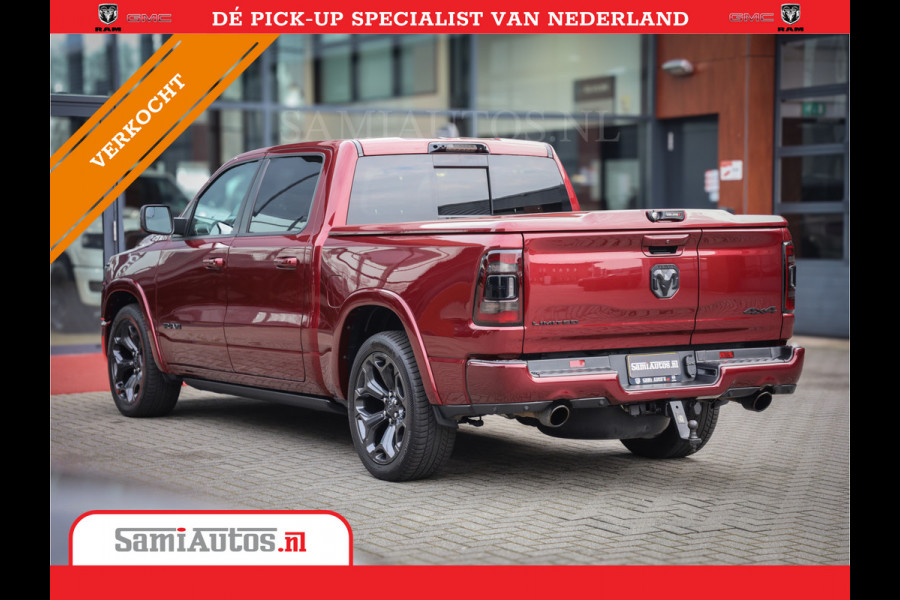 Dodge Ram 1500 Limited Night | 5,7 V8 Hemi | Z.G.A.N | Meest volle Hemi limited uitvoering | Comfortabele Dubbele Cabine met Royale 5 Zitplaatsen |