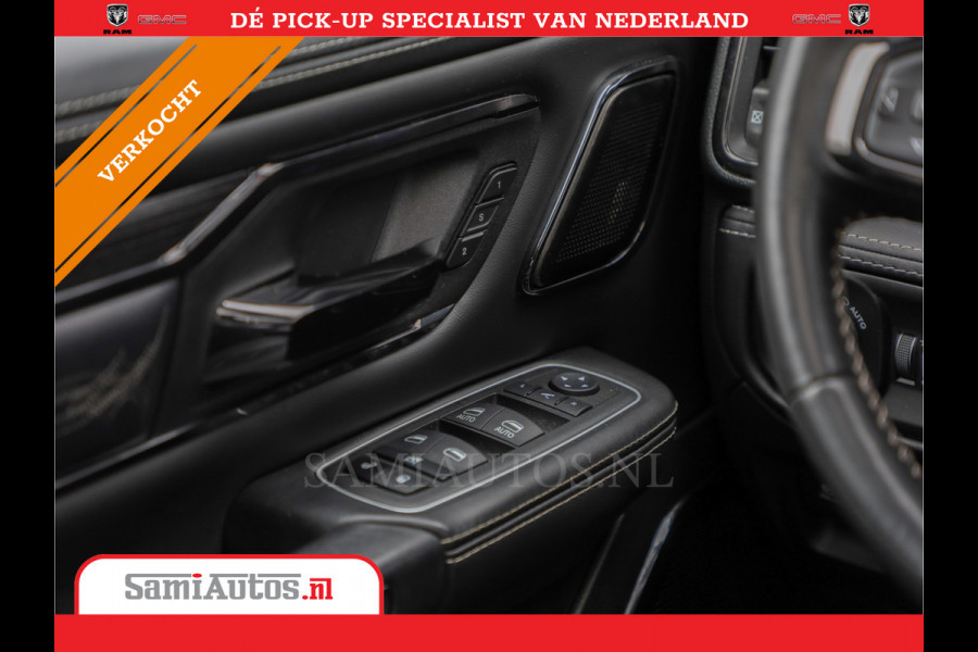 Dodge Ram 1500 Limited Night | 5,7 V8 Hemi | Z.G.A.N | Meest volle Hemi limited uitvoering | Comfortabele Dubbele Cabine met Royale 5 Zitplaatsen |