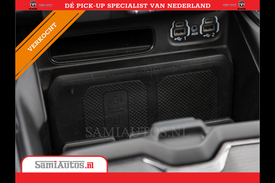 Dodge Ram 1500 Limited Night | 5,7 V8 Hemi | Z.G.A.N | Meest volle Hemi limited uitvoering | Comfortabele Dubbele Cabine met Royale 5 Zitplaatsen |