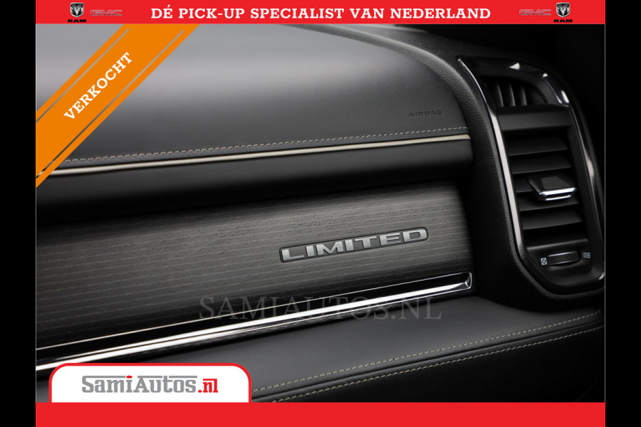 Dodge Ram 1500 Limited Night | 5,7 V8 Hemi | Z.G.A.N | Meest volle Hemi limited uitvoering | Comfortabele Dubbele Cabine met Royale 5 Zitplaatsen |