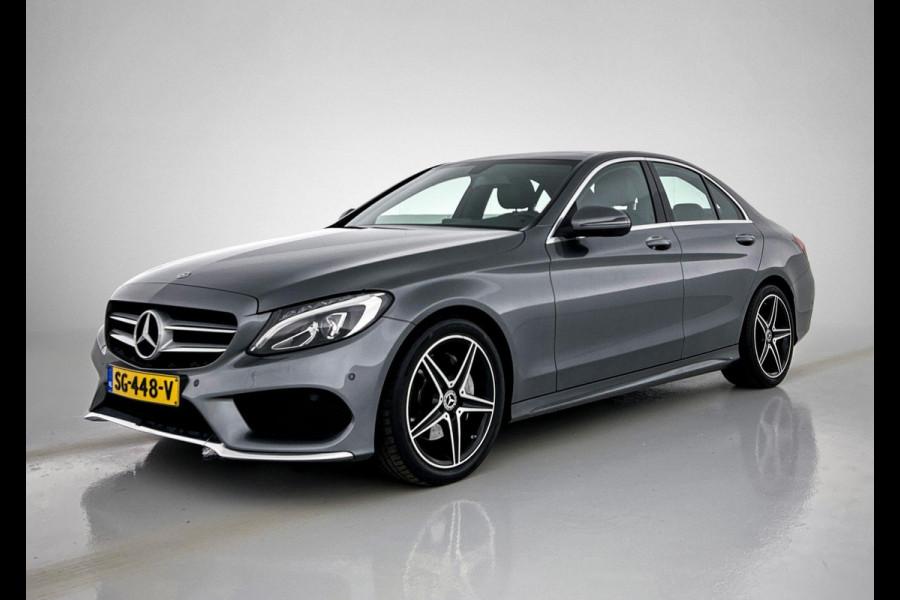 Mercedes-Benz C-Klasse 160 Sport Edition(NL-auto, Goed onderH, Panoramadak, Trekhaak, Carplay, Camera, Stoelv, Navi, Etc)