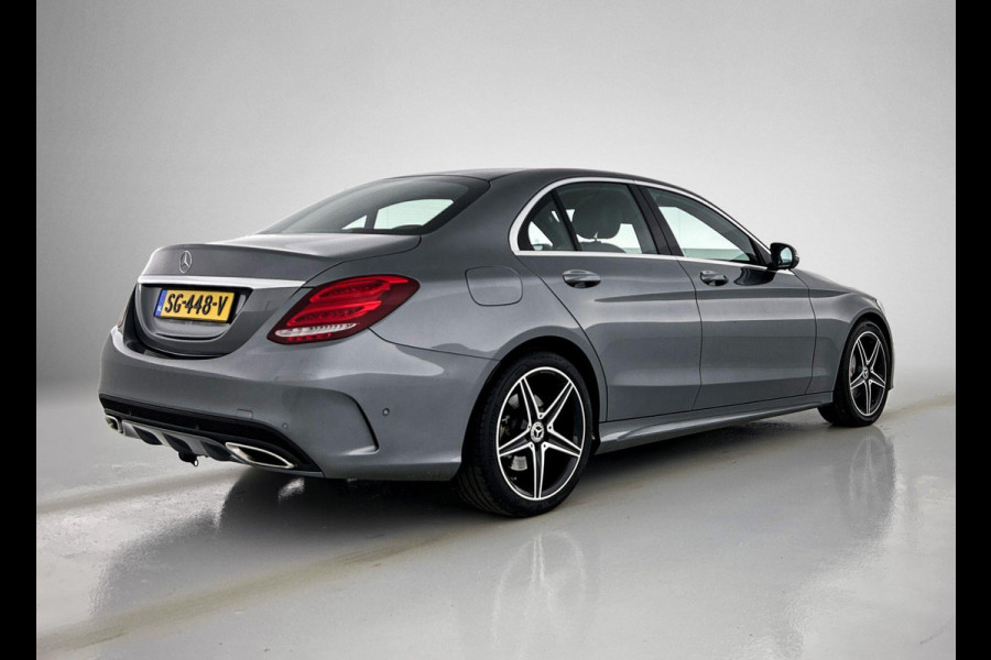 Mercedes-Benz C-Klasse 160 Sport Edition(NL-auto, Goed onderH, Panoramadak, Trekhaak, Carplay, Camera, Stoelv, Navi, Etc)