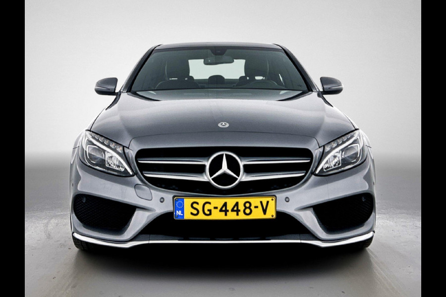 Mercedes-Benz C-Klasse 160 Sport Edition(NL-auto, Goed onderH, Panoramadak, Trekhaak, Carplay, Camera, Stoelv, Navi, Etc)