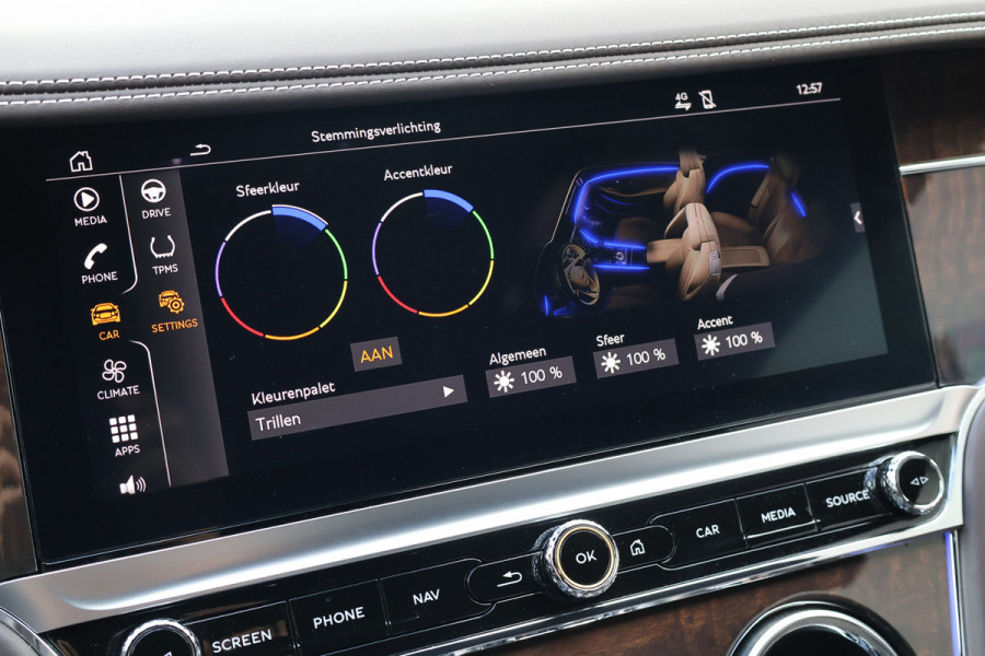 Bentley Continental GTC 4.0 V8 | STOELVERWARMING & VERKOELING | MASSAGE | SFEERVERLICHTING | MEMORY SEATS | NEKVERWARMING |
